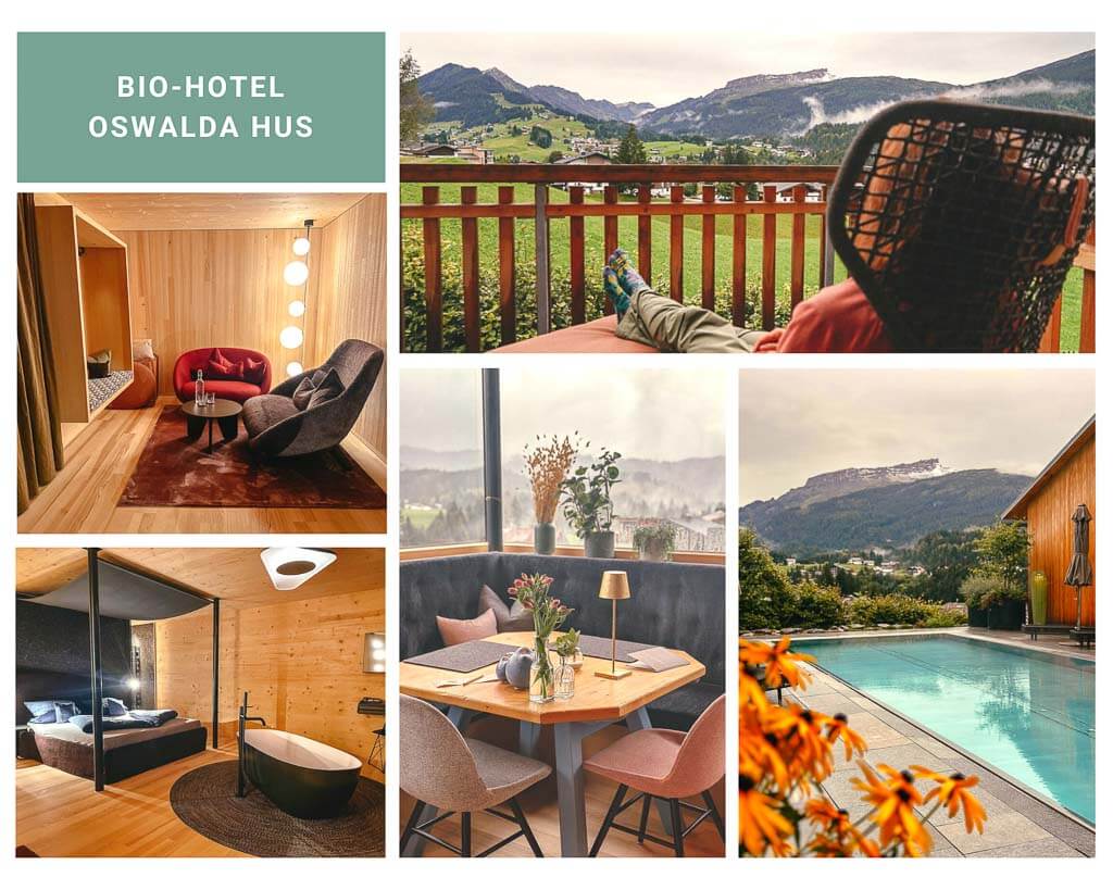 Biohotel Oswalda Hus in Riezlern im Kleinwalsertal/ Vorarlberg