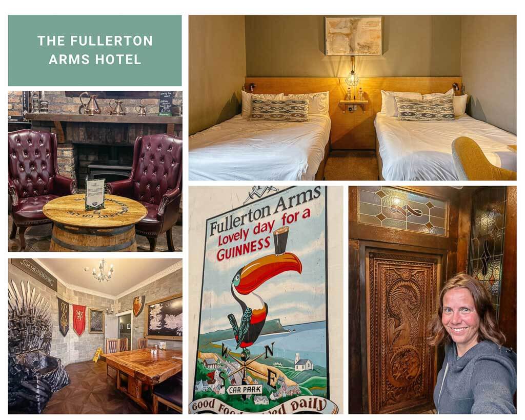 The Fullerton Arms Hotel in Ballintoy in Nordirland