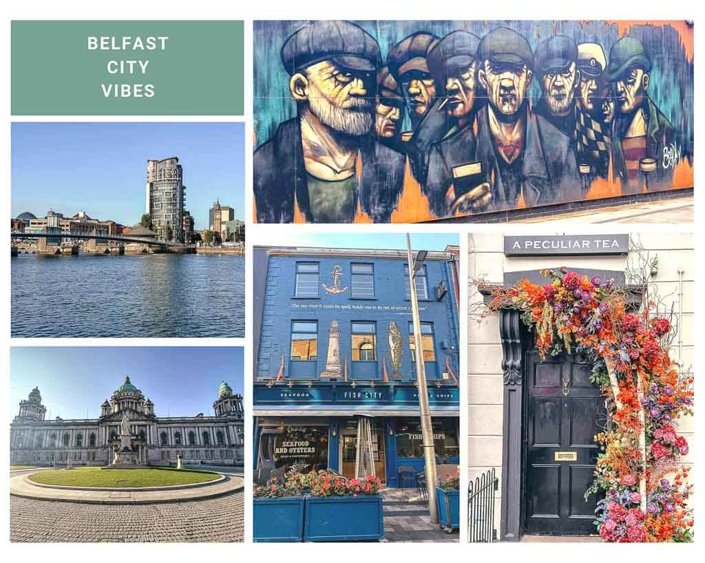 Belfast Stadt in Nordirland