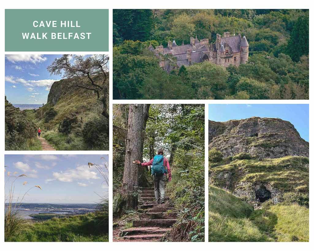 Wandern in Nordirland im Cave Hill Country Park in Belfast