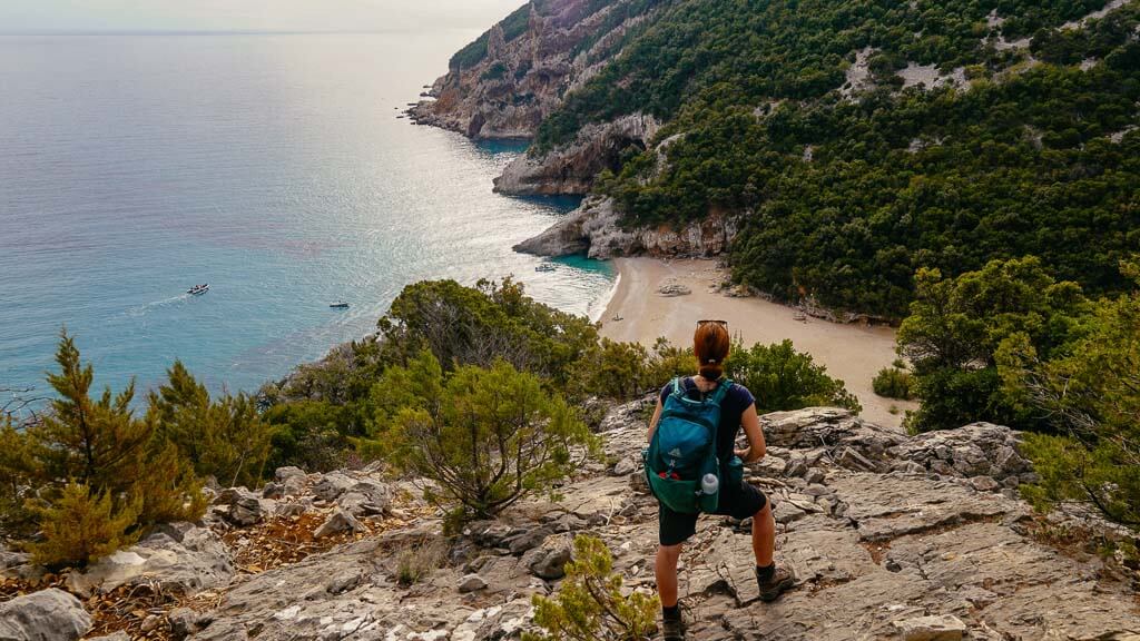 Sardinien wandern an der Cala Sisine