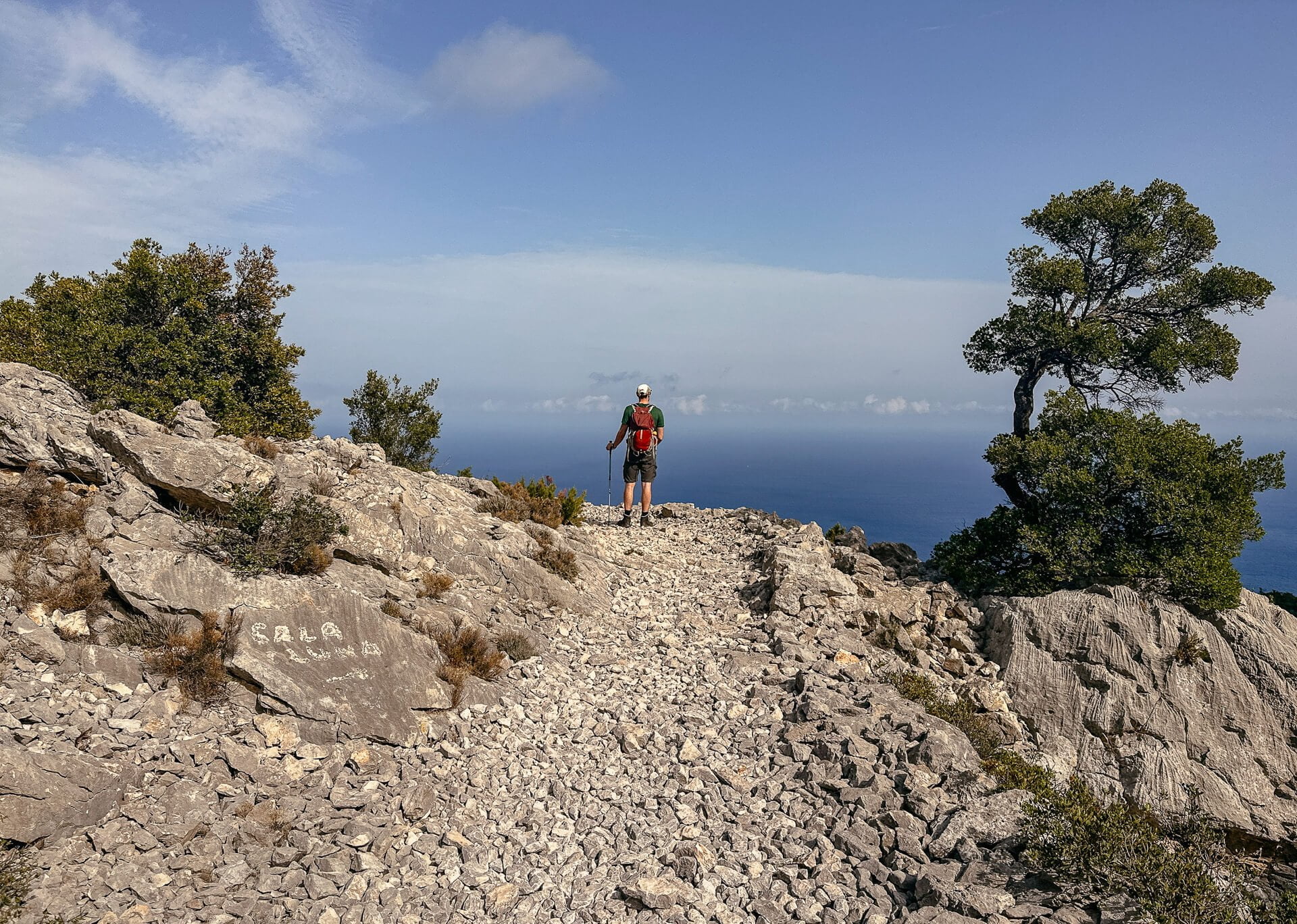 Sardinien wandern an der Ostk&uuml;ste zwischen Cala Sisine und Cala Luna
