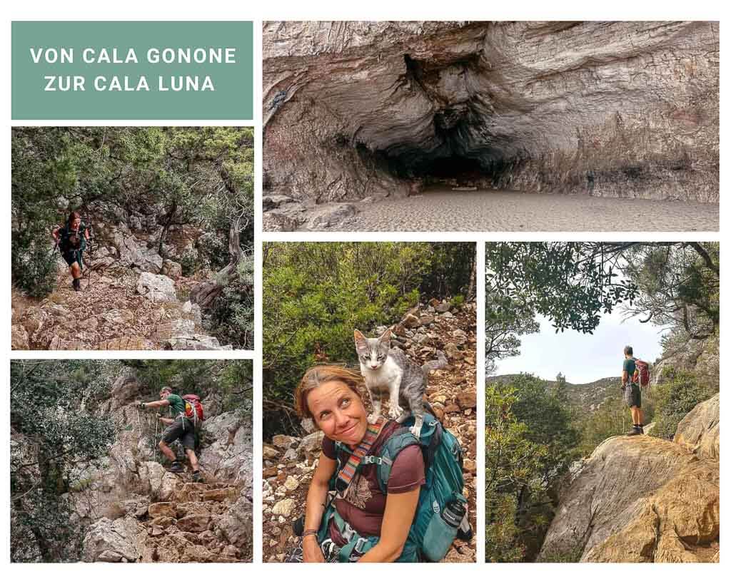 Sardinien wandern von Cala Gonone zur Cala Luna