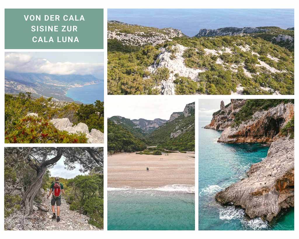 Sardinien wandern von der Cala Sisine zur Cala Luna