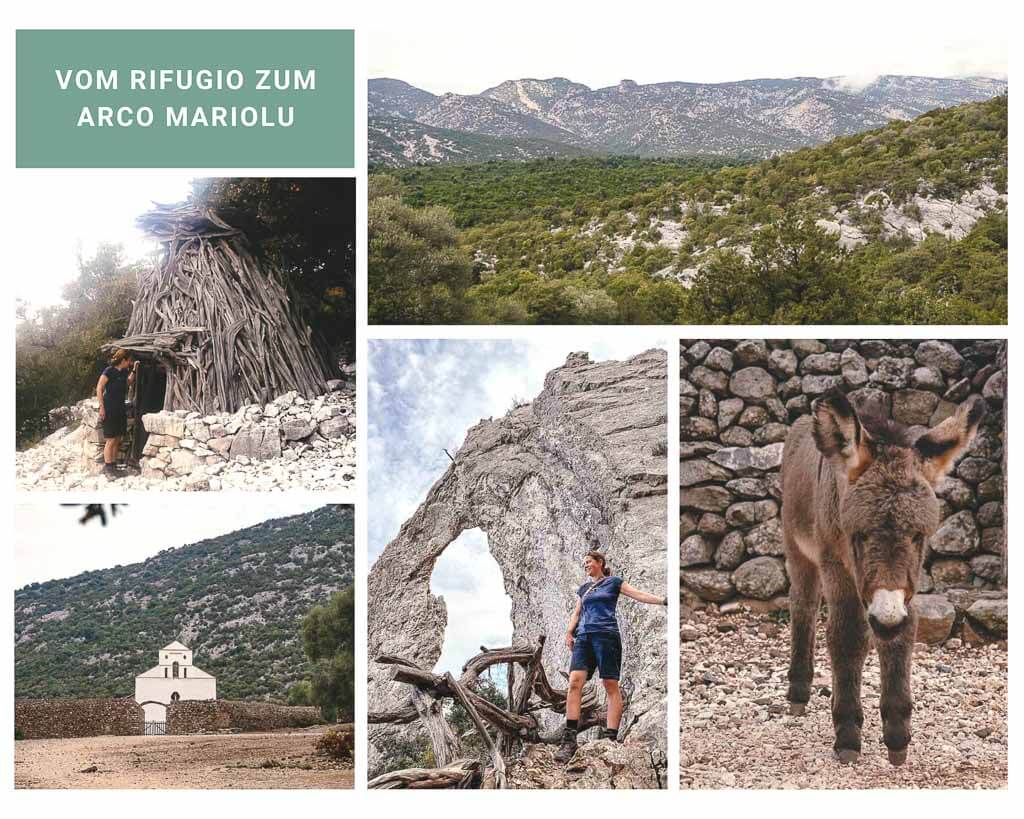 Sardinien wandern vom Rifugio Goloritze zum Arco Mariolu