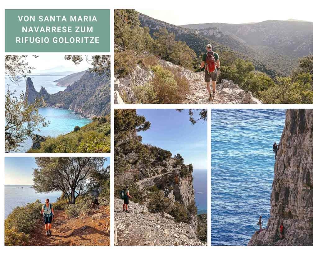 Sardinien wandern von Santa Maria Navarrese zum Rifugio Goloritze
