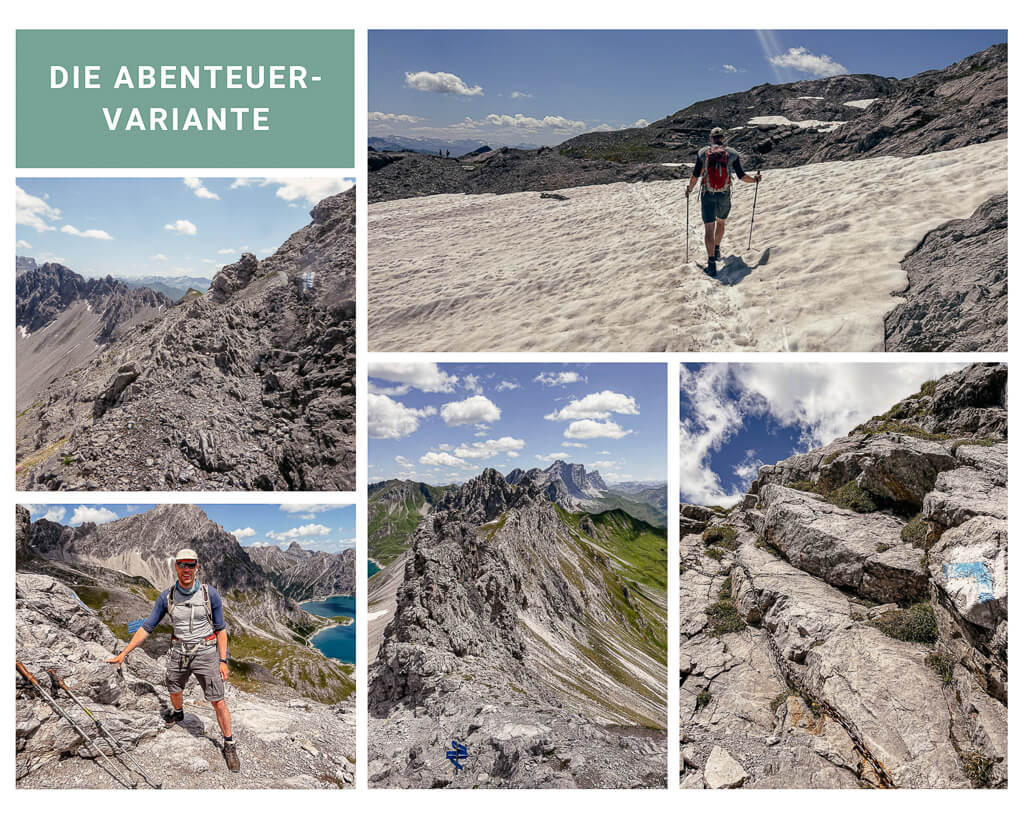 Lünersee Rundwanderung über Gamsluggen und Gafalljoch