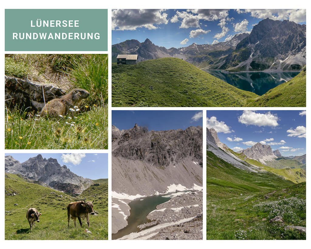 Wandern vom Lünersee zur Totalphütte