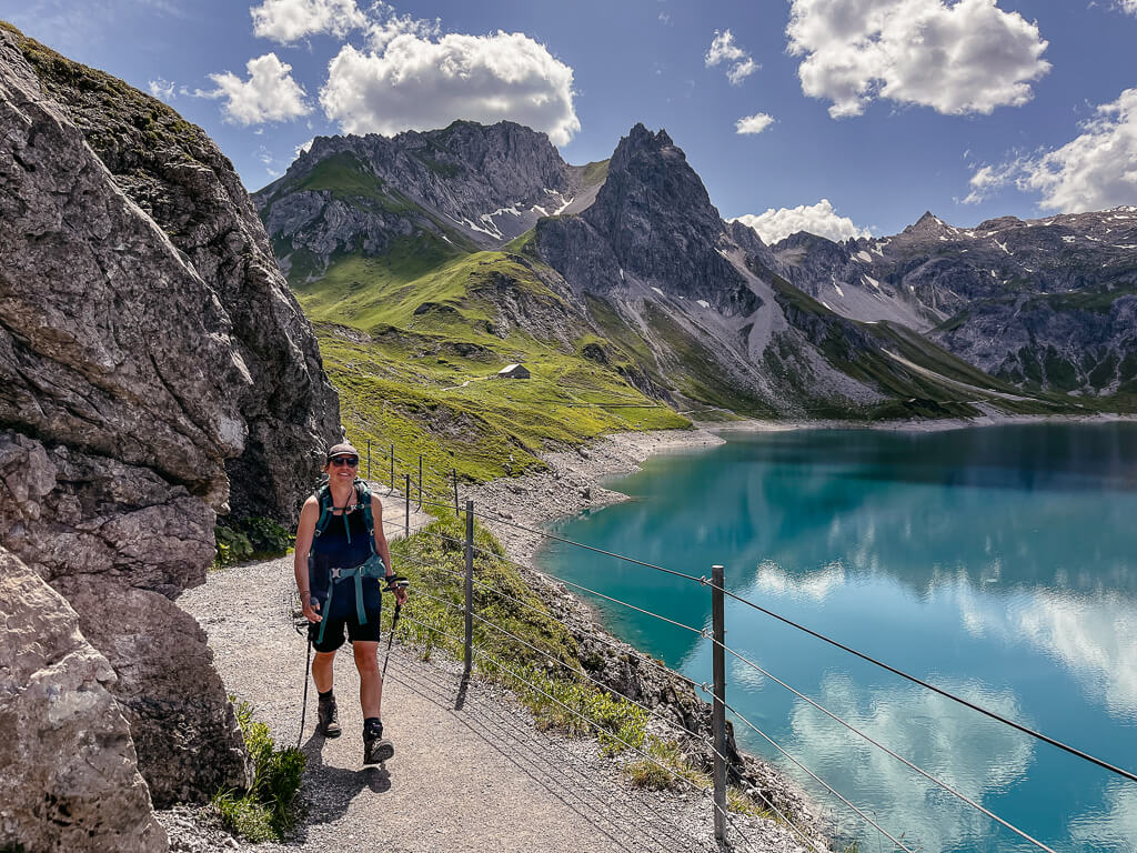 Couchflucht beim wandern um den Lünersee