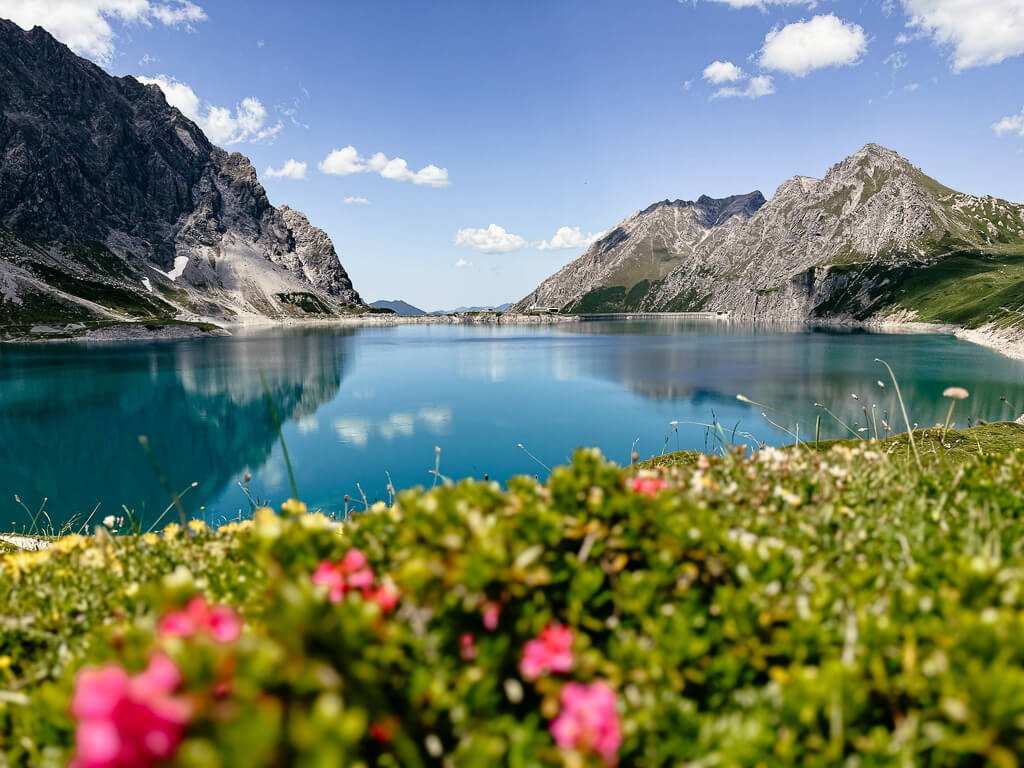 Lünersee wandern in Vorarlberg