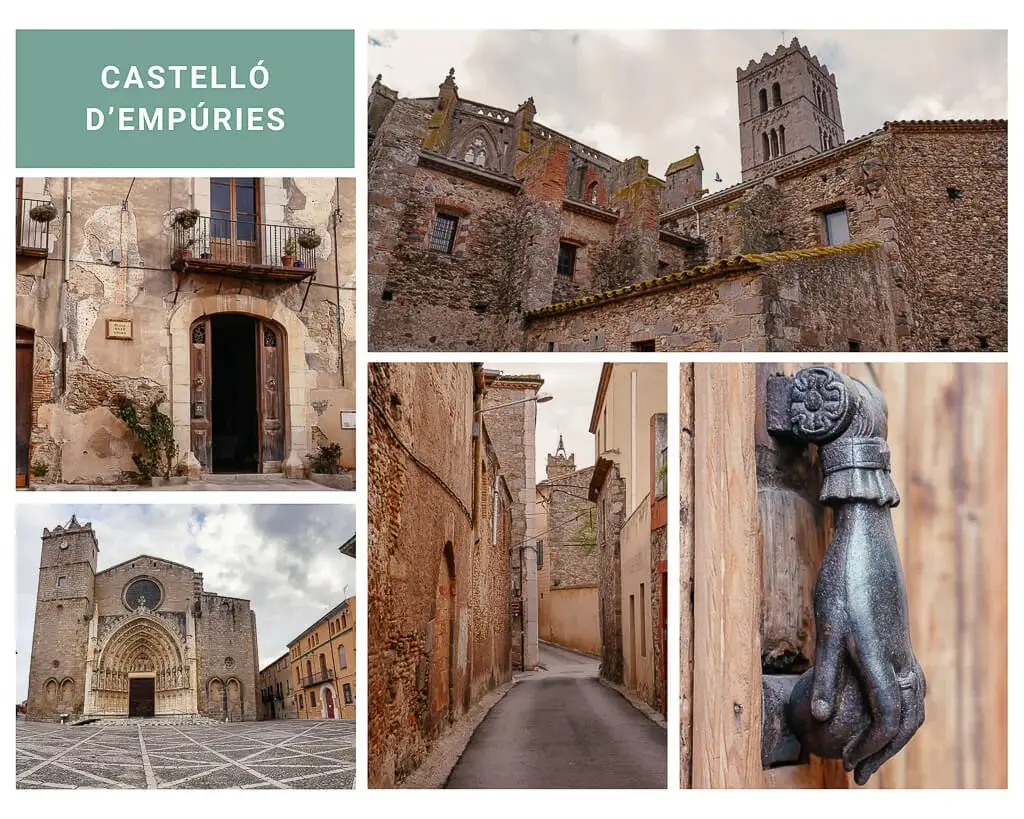 Castello d'Empuries in den Katalanischen Pyren&auml;en