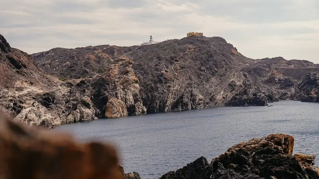 Leuchtturm am Cap de Creus in den Katalanischen Pyren&auml;en