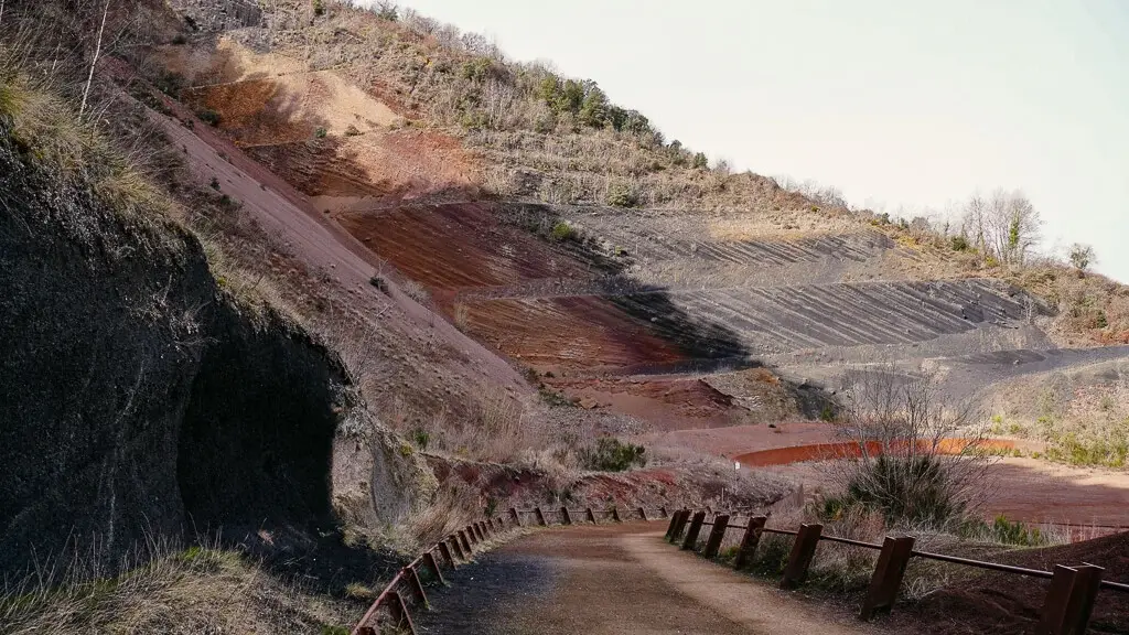 Katalonien wandern im Naturpark der Vulkane von La Garrotxa